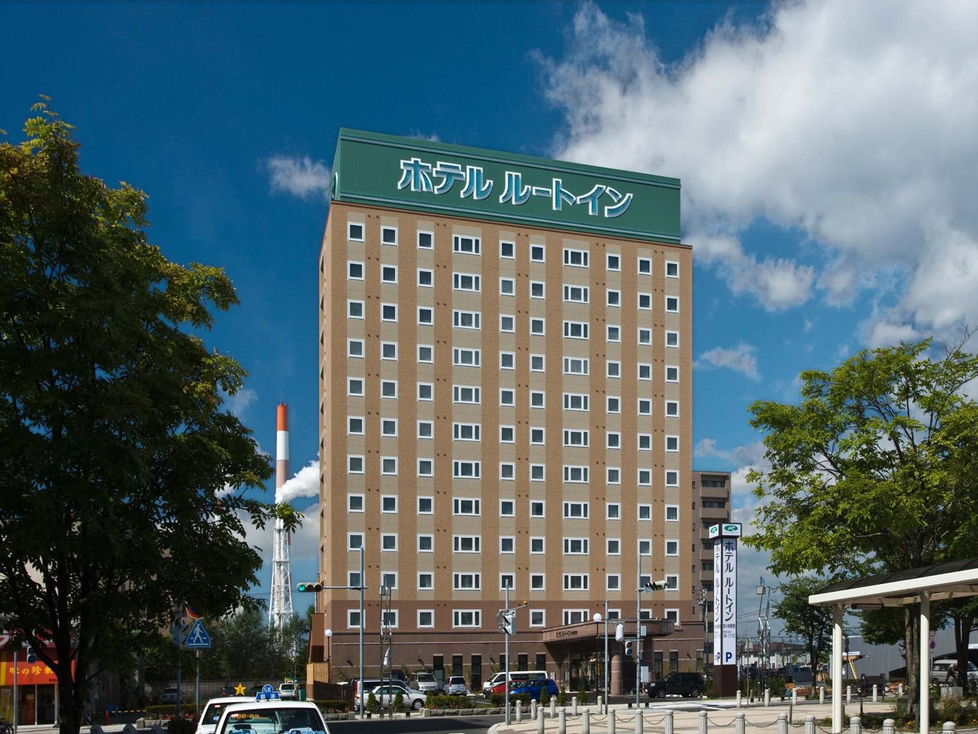 Hotel Route-Inn Tomakomai Ekimae Екстериор снимка